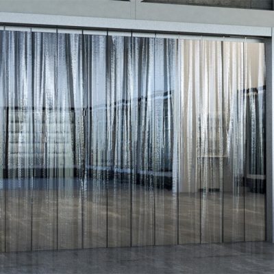 Промышленные шторы из ПВХ для магазинов