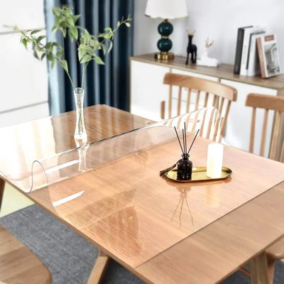 Гибкое стекло на стол, 90x150см 0.8мм