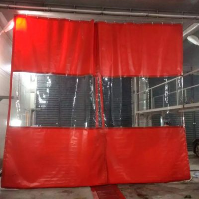 Промышленная штора (занавеска) "Комбинированная" 650 г/м2